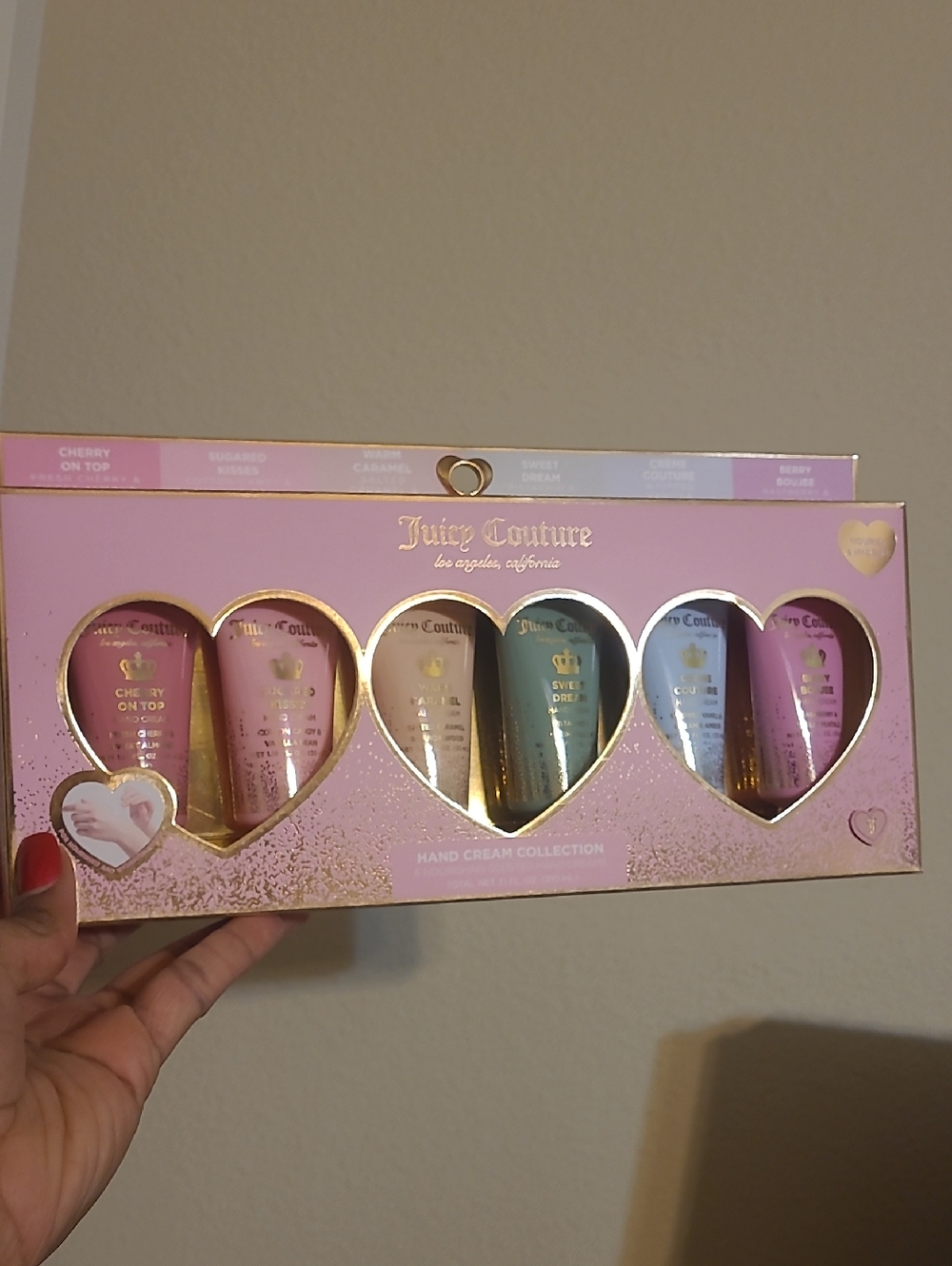 Juicy Couture Hand Cream Gift Set - Pink Gold